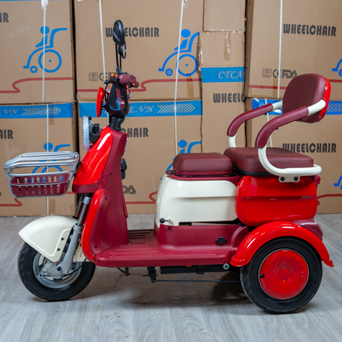 Xe điện 3 bánh nhỏ gọn CT03 - full