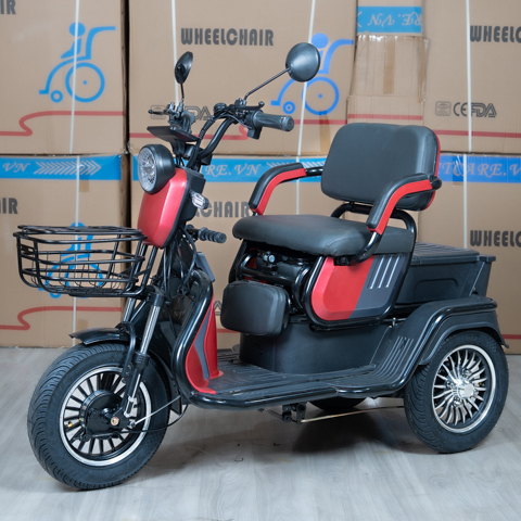 Xe điện 3 bánh cao cấp CT02 - full