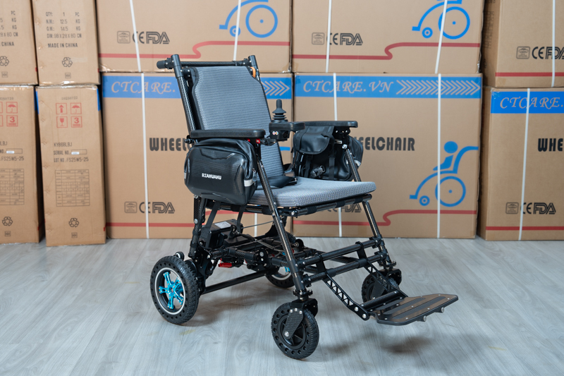 Các yếu tố giúp xe lăn điện nhẹ và gọn hơn