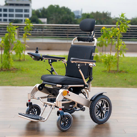 Xe lăn điện du lịch cao cấp D1003 - full