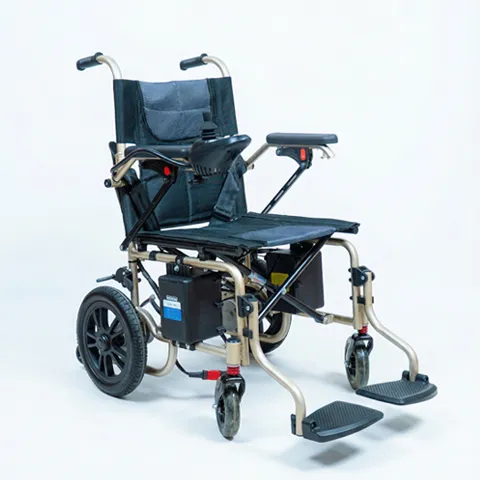 Xe lăn điện gấp gọn D705 (Nhẹ 19 Kg, Pin lithium)