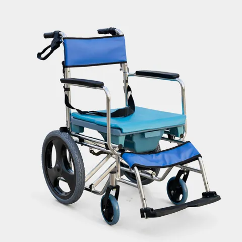 Xe lăn tắm 606 (tắm, đẩy, bô vệ sinh)