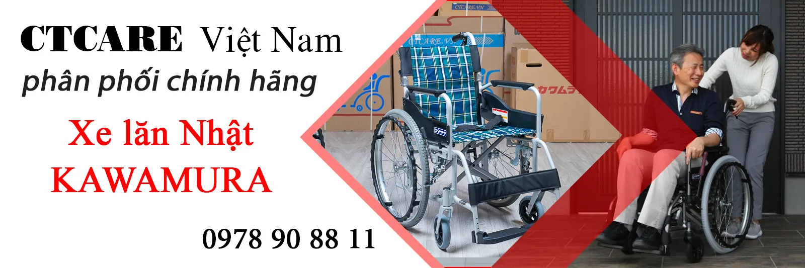 Xe Lăn Nhật Kawamura