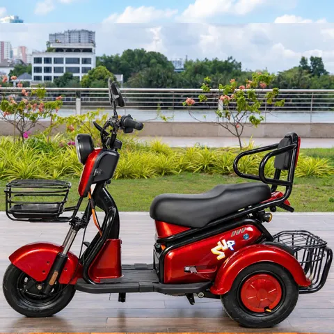 Xe điện 3 bánh nhỏ gọn CT08 - full